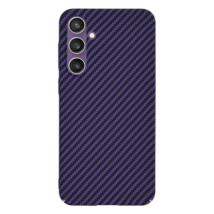 Capa para Samsung Galaxy S23 FE S711, Techsuit, Carbonite FiberShell, Roxa