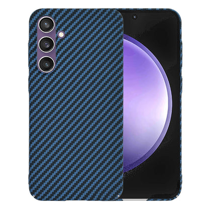 Capa para Samsung Galaxy S23 FE S711, Techsuit, Carbonite FiberShell, Turquesa