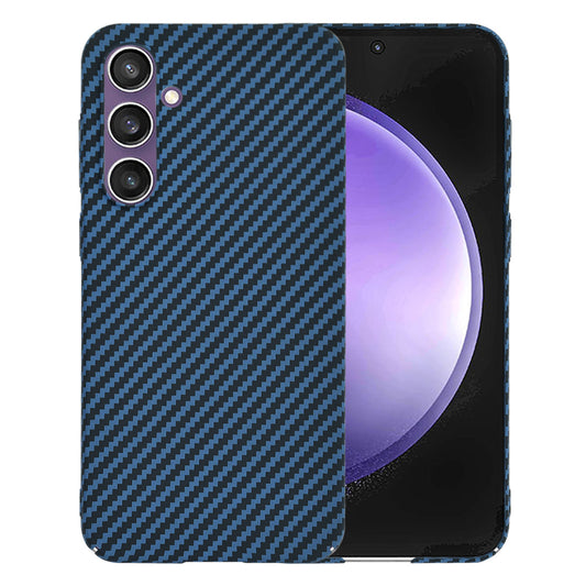 Capa para Samsung Galaxy S23 FE S711, Techsuit, Carbonite FiberShell, Turquesa