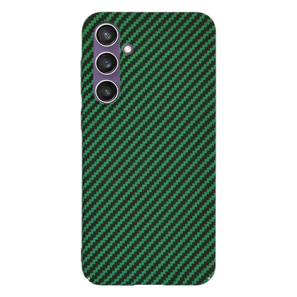 Capa para Samsung Galaxy S23 FE S711, Techsuit, Carbonite FiberShell, Verde