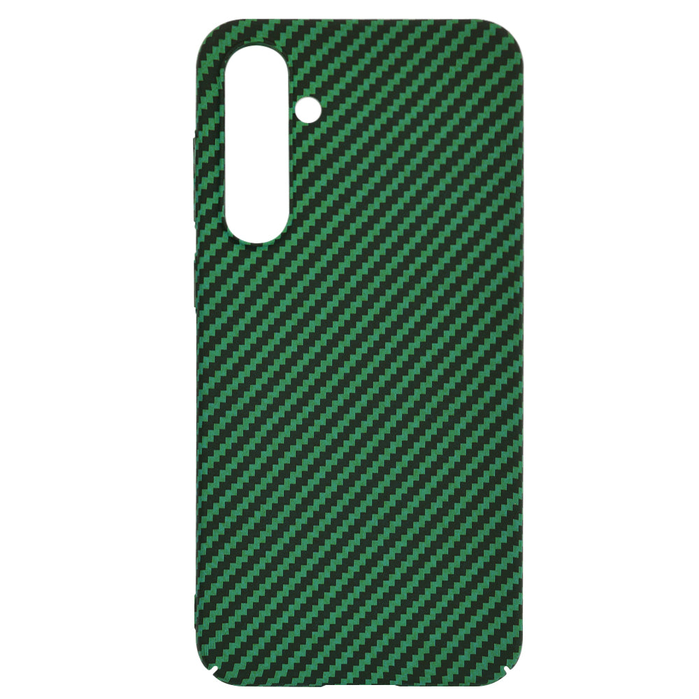 Capa para Samsung Galaxy S23 FE S711, Techsuit, Carbonite FiberShell, Verde