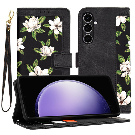 Capa para Samsung Galaxy S23 FE S711, Techsuit, FlipCraft, Preta