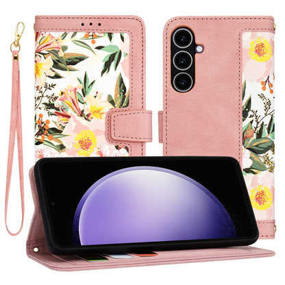 Capa para Samsung Galaxy S23 FE S711, Techsuit, FlipCraft, Rosa