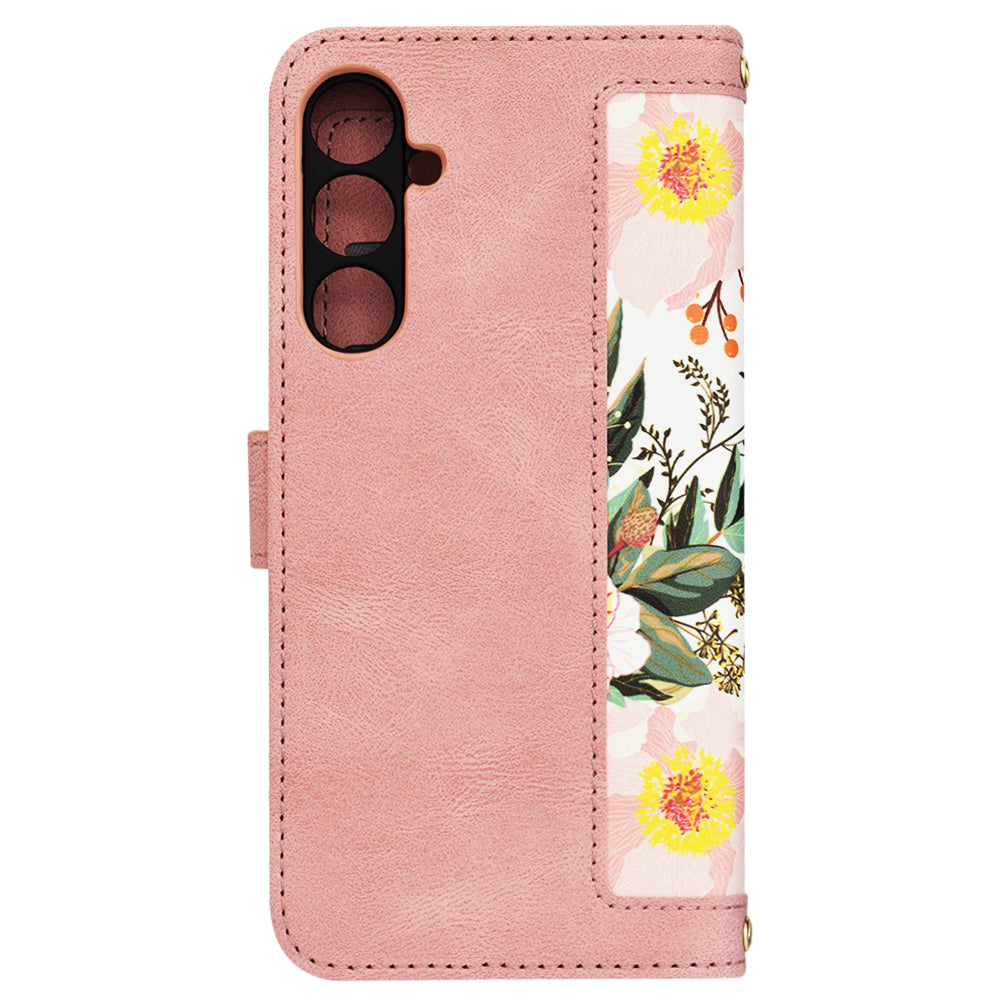 Capa para Samsung Galaxy S23 FE S711, Techsuit, FlipCraft, Rosa