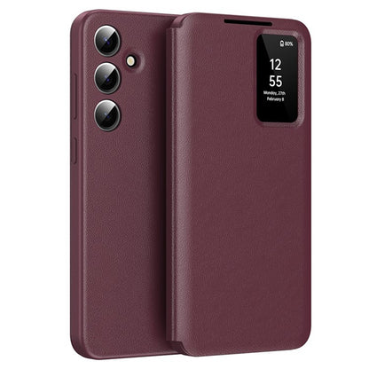 Capa para Samsung Galaxy S23 FE S711, Techsuit, SmartView, Vermelha