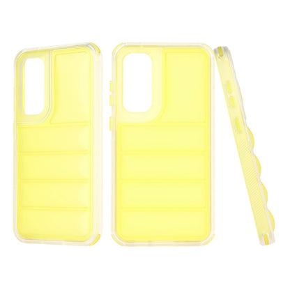 Capa para Samsung Galaxy S23 FE S711, Techsuit, Wave Shield, Amarela