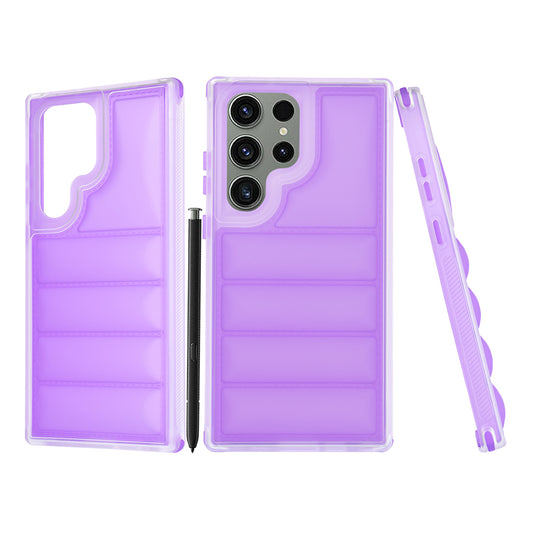 Capa para Samsung Galaxy S23 FE S711, Techsuit, Wave Shield, Roxo