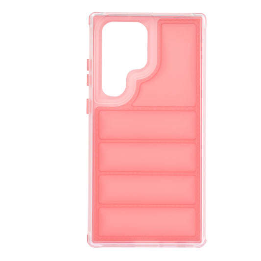 Capa para Samsung Galaxy S23 FE S711, Techsuit, Wave Shield, Vermelha