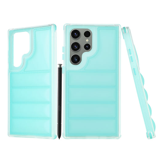 Capa para Samsung Galaxy S23 FE S711, Techsuit, Wave Shield, Turquesa