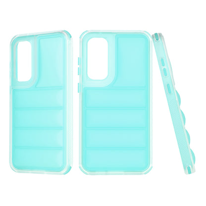 Capa para Samsung Galaxy S23 FE S711, Techsuit, Wave Shield, Turquesa