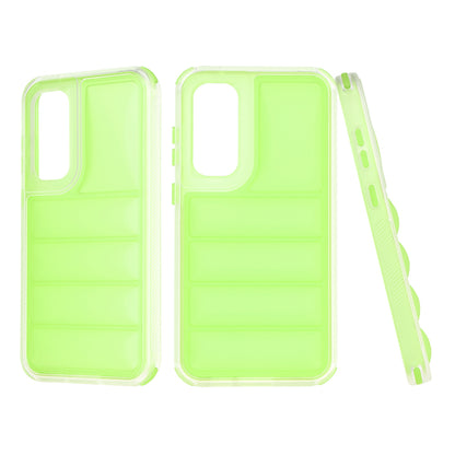 Capa para Samsung Galaxy S23 FE S711, Techsuit, Wave Shield, Verde