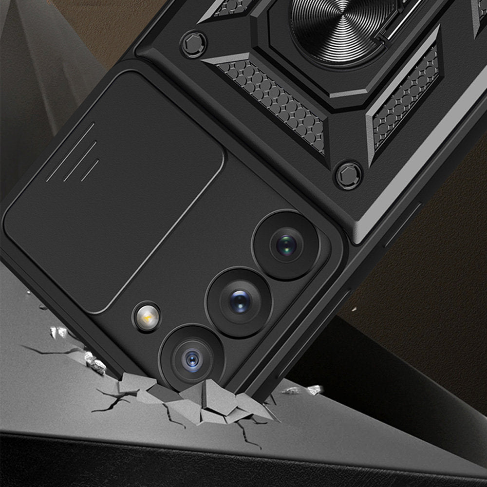Capa para Samsung Galaxy S23+ S916, Techsuit, CamShield, Preta