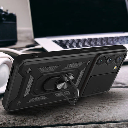 Capa para Samsung Galaxy S23+ S916, Techsuit, CamShield, Preta