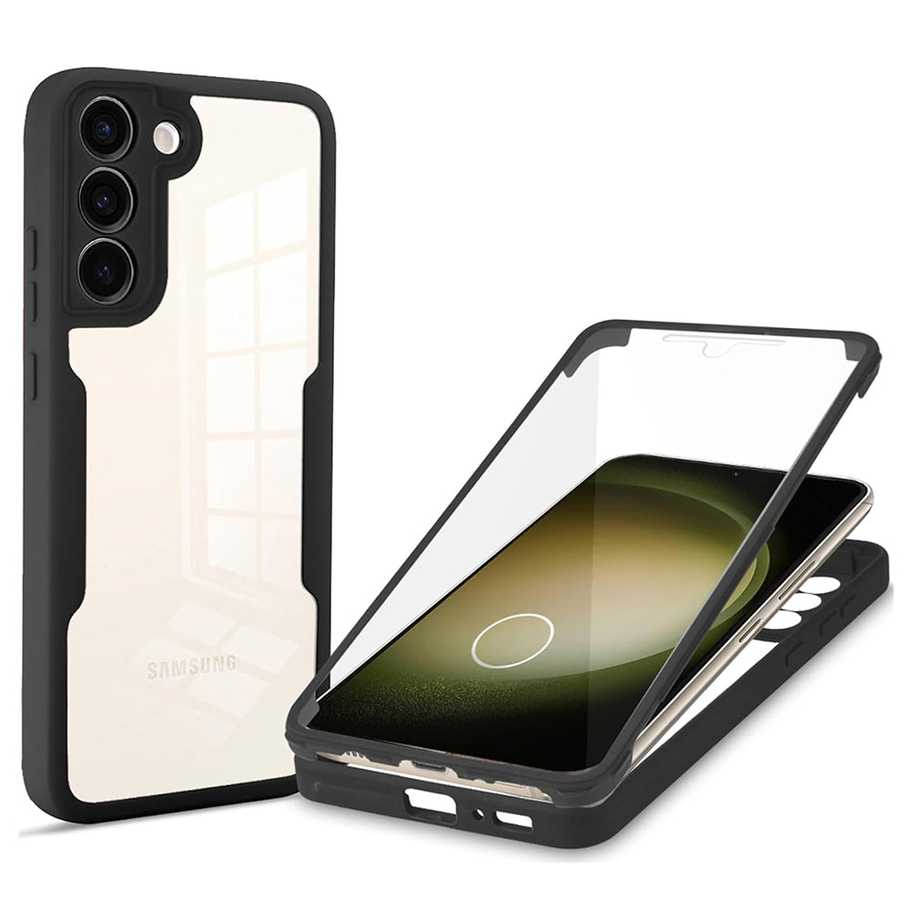 Capa para Samsung Galaxy S23+ S916, Techsuit, ColorVerse 360, Preta