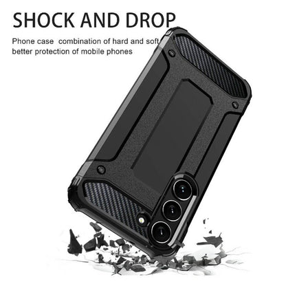 Capa para Samsung Galaxy S23+ S916, Techsuit, Hybrid Armor, Preta