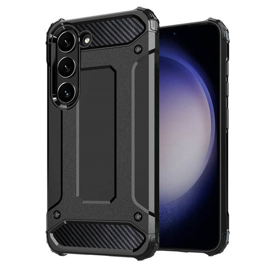 Capa para Samsung Galaxy S23 S911, Techsuit, Hybrid Armor, Preta