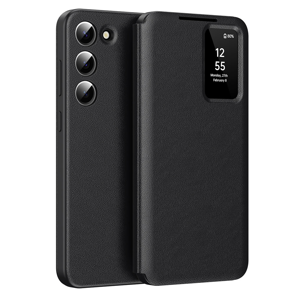Capa para Samsung Galaxy S23 S911, Techsuit, SmartView, Preta