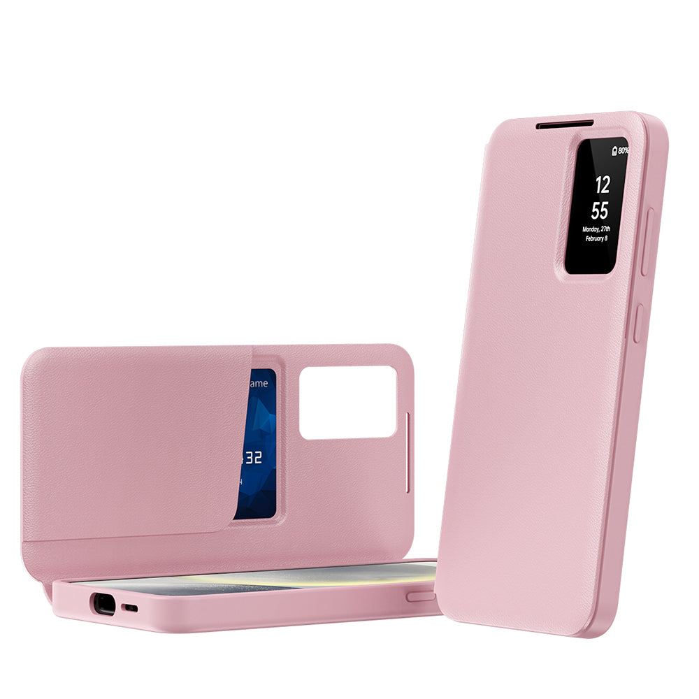 Capa para Samsung Galaxy S23 S911, Techsuit, SmartView, Rosa