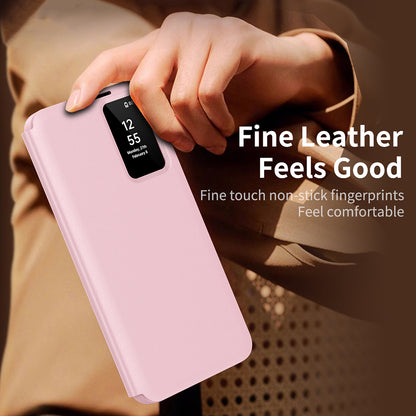 Capa para Samsung Galaxy S23 S911, Techsuit, SmartView, Rosa