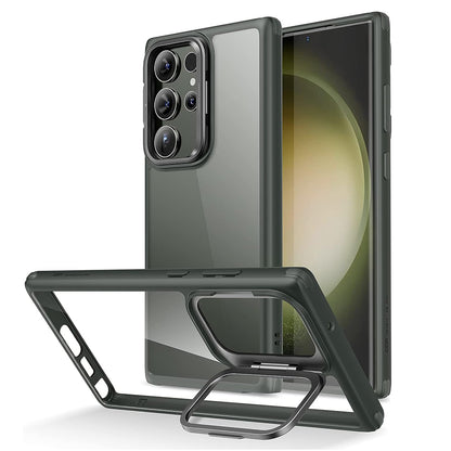 Capa para Samsung Galaxy S23 Ultra S918, ESR, Classic Kickstand, Verde Transparente
