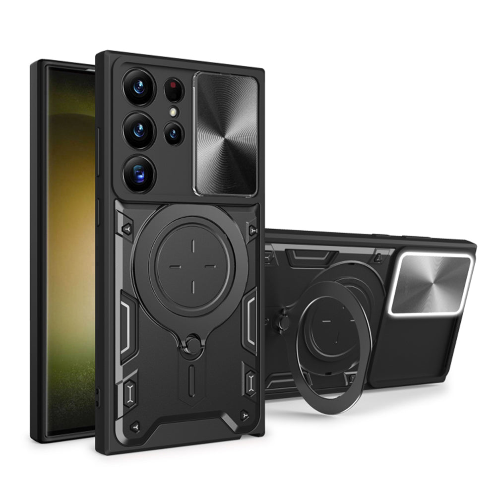 Capa para Samsung Galaxy S23 Ultra S918, Techsuit, CamGuard Pro, Preta