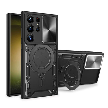 Capa para Samsung Galaxy S23 Ultra S918, Techsuit, CamGuard Pro, Preta