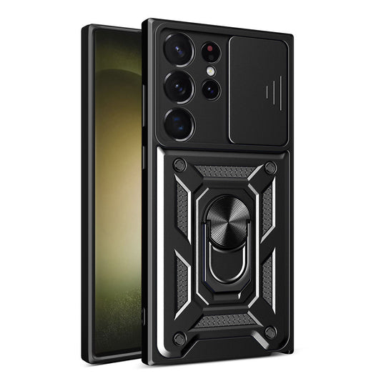Capa para Samsung Galaxy S23 Ultra S918, Techsuit, CamShield, Preta