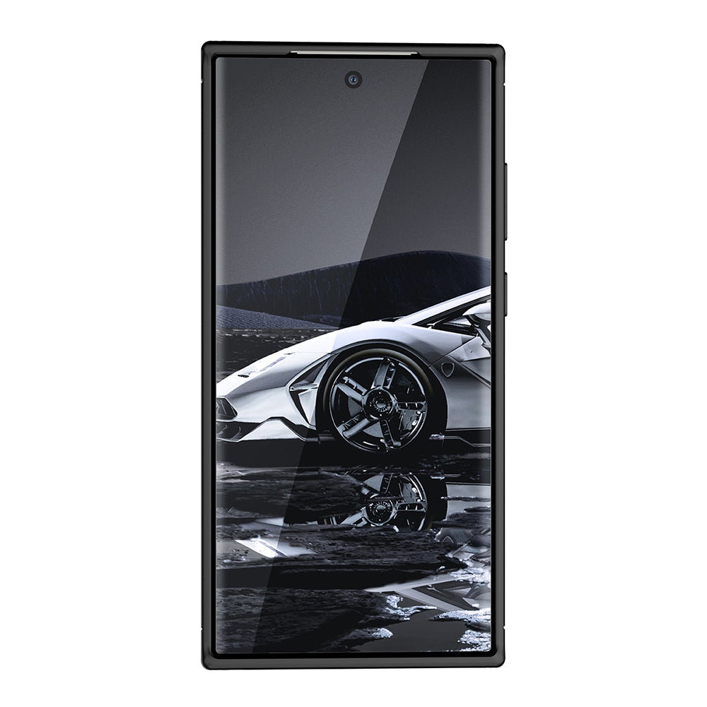 Capa para Samsung Galaxy S23 Ultra S918, Techsuit, Fibra de Carbon, Preta