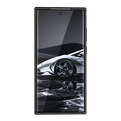 Capa para Samsung Galaxy S23 Ultra S918, Techsuit, Fibra de Carbon, Preta