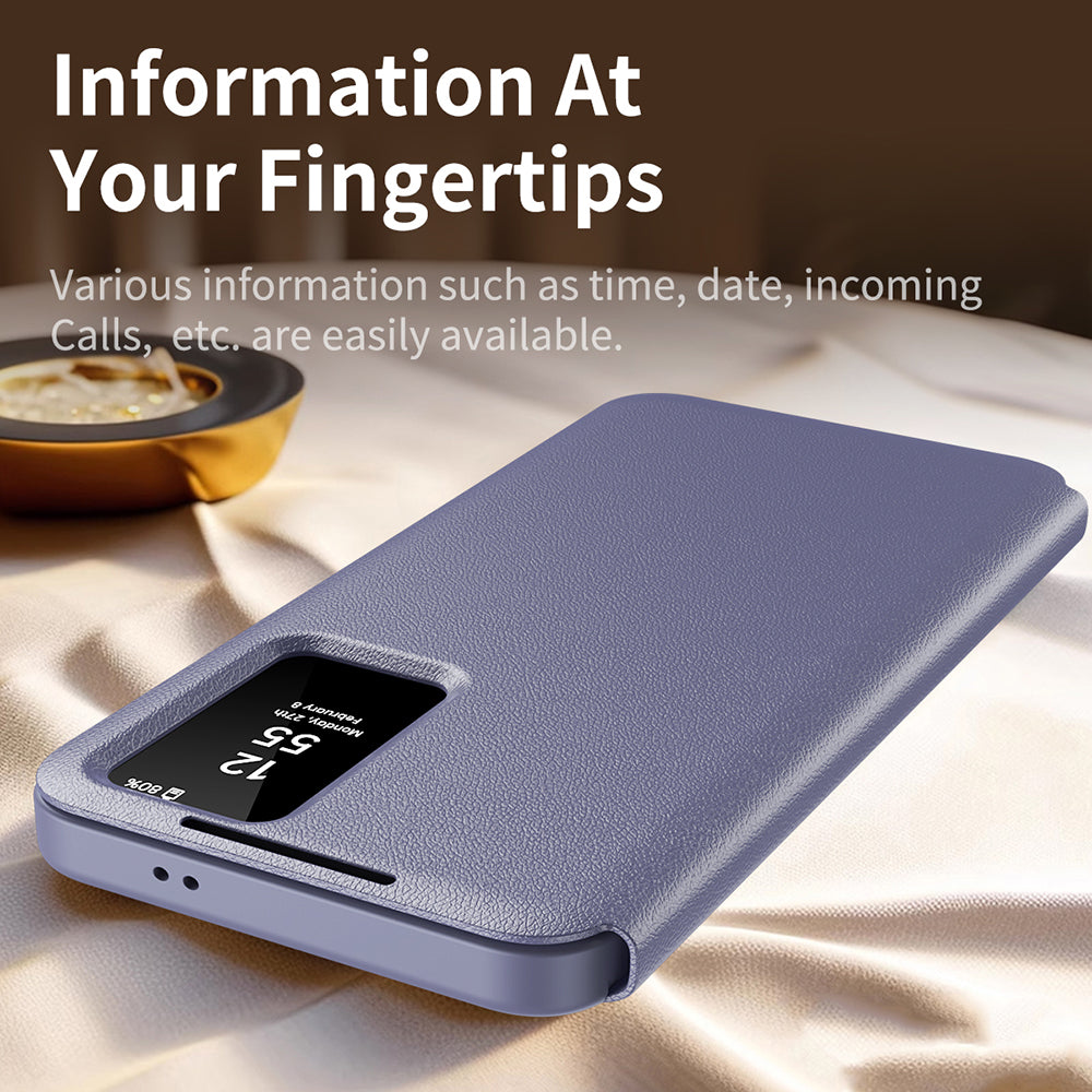 Capa para Samsung Galaxy S23 Ultra S918, Techsuit, SmartView, Roxa