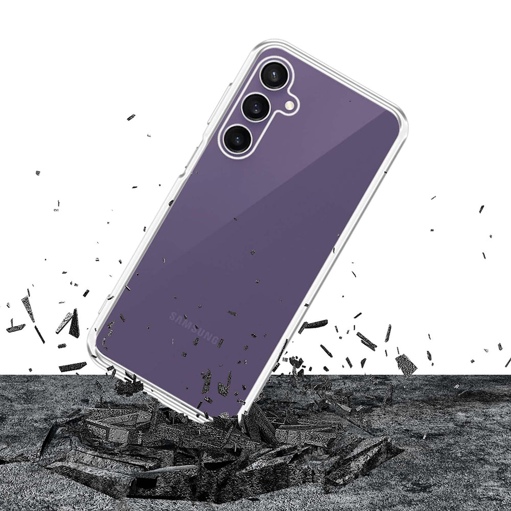 Capa para Samsung Galaxy S24 FE S721, 3MK, Clear, Transparente
