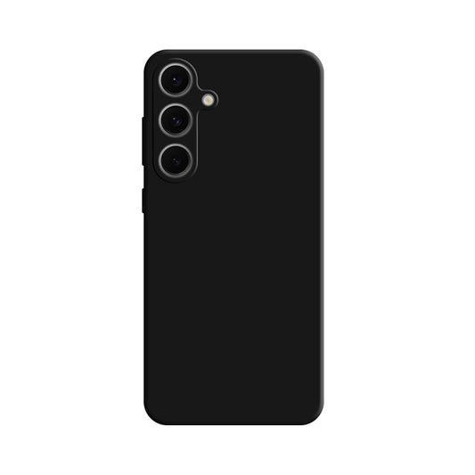 Capa para Samsung Galaxy S24 FE S721, 3MK, Silicone, Preta