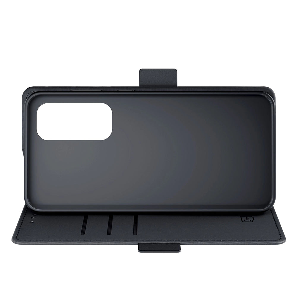 Capa para Samsung Galaxy S24 FE S721, 3MK, Carteira, Preta