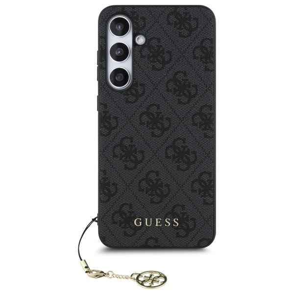 Capa para Samsung Galaxy S24 FE S721, Guess, 4G Charm, Cinza