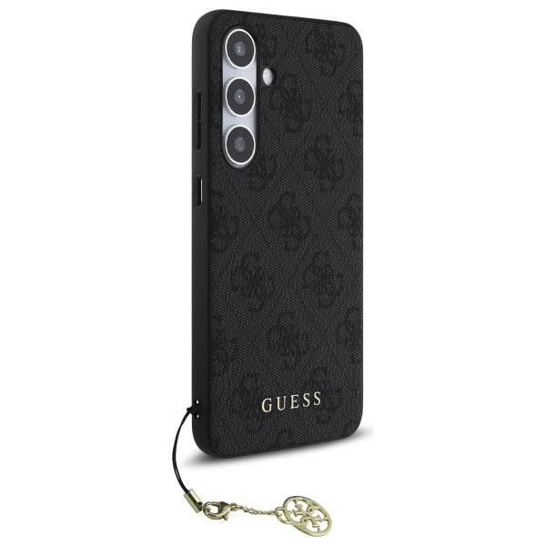 Capa para Samsung Galaxy S24 FE S721, Guess, 4G Charm, Cinza