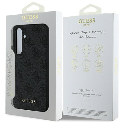 Capa para Samsung Galaxy S24 FE S721, Guess, 4G Charm, Cinza