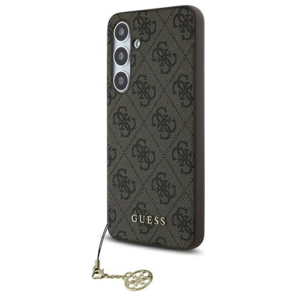 Capa para Samsung Galaxy S24 FE S721, Guess, 4G Charm, Castanho