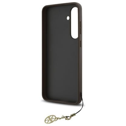 Capa para Samsung Galaxy S24 FE S721, Guess, 4G Charm, Castanho