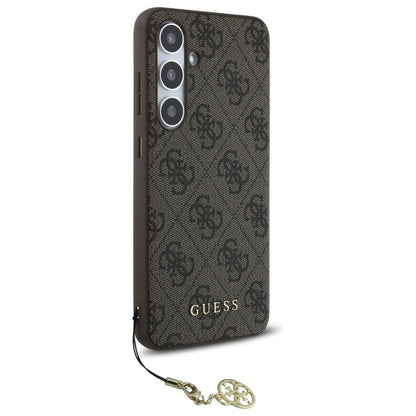 Capa para Samsung Galaxy S24 FE S721, Guess, 4G Charm, Castanho