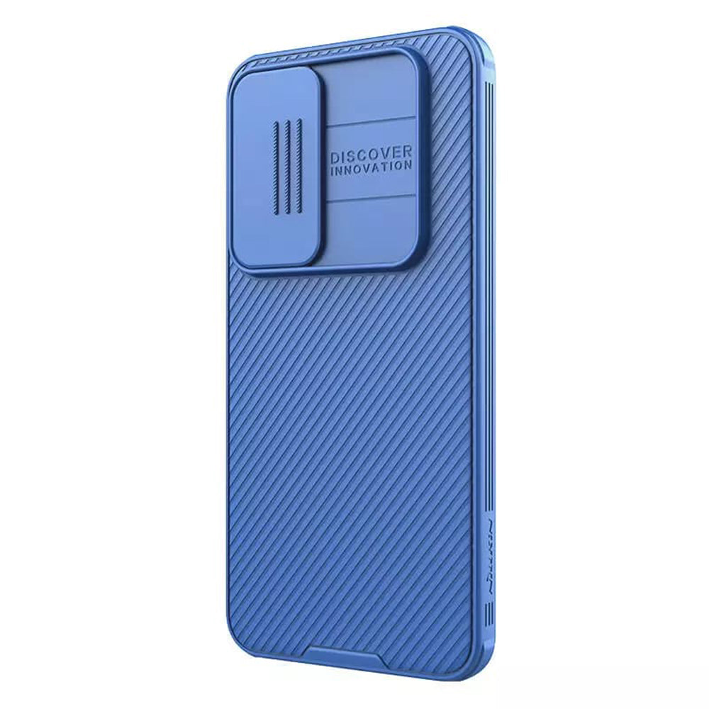 Capa para Samsung Galaxy S24 FE S721, Nillkin, CamShield Pro, Azul
