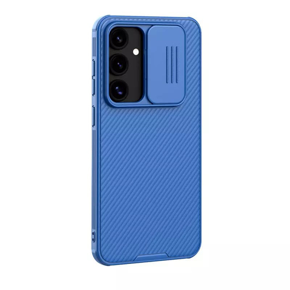 Capa para Samsung Galaxy S24 FE S721, Nillkin, CamShield Pro, Azul