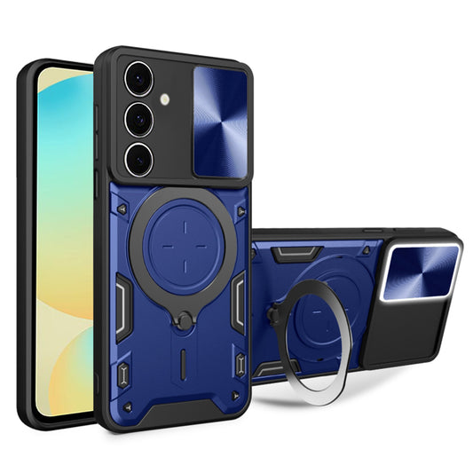 Capa para Samsung Galaxy S24 FE S721, Techsuit, CamGuard Pro, Azul