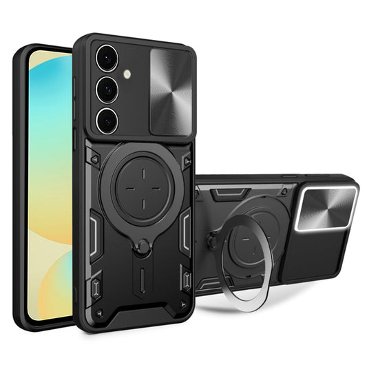 Capa para Samsung Galaxy S24 FE S721, Techsuit, CamGuard Pro, Preta