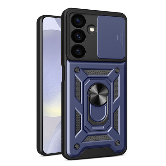 Capa para Samsung Galaxy S24 FE S721, Techsuit, CamShield, Azul