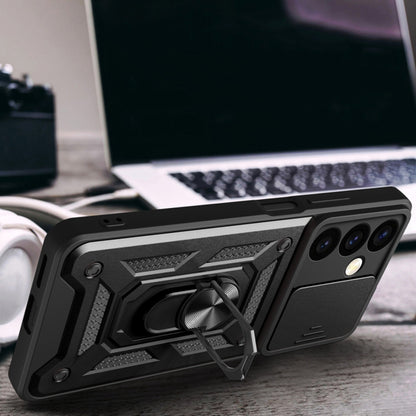 Capa para Samsung Galaxy S24 FE S721, Techsuit, CamShield, Preta