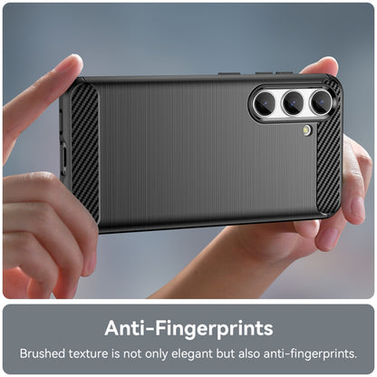 Capa para Samsung Galaxy S24 FE S721, Techsuit, Carbono, Preta