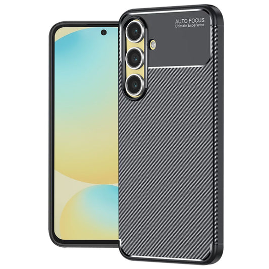 Capa para Samsung Galaxy S24 FE S721, Techsuit, Fibra de Carbon, Preta