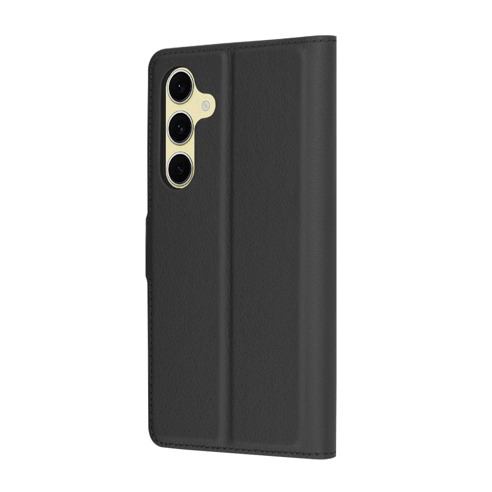 Capa para Samsung Galaxy S24 FE S721, Techsuit, Leather Folio, Preta