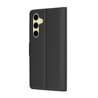 Capa para Samsung Galaxy S24 FE S721, Techsuit, Leather Folio, Preta
