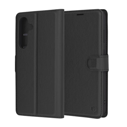 Capa para Samsung Galaxy S24 FE S721, Techsuit, Leather Folio, Preta